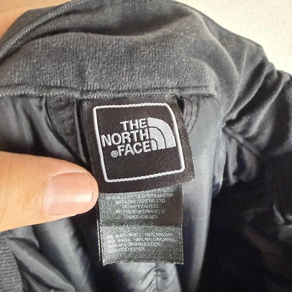 The North Face Snow Pants Boys 10-12 Black HyVent Waterproof Winter Insulated